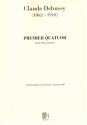 Premier Quatuor op.10 pour 2 violons alto et violoncelle pour 2 pianos partition