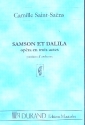 Samson Et Dalila partition de poche