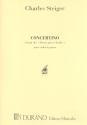 Concertino pour violon et piano