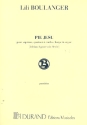 Pie Jesu pour sopran, quatuor  cordes, harpe et orgue partition (edition A - voix leve)