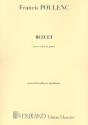 Bleuet, pour chant et piano