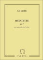Sachs  Quintette Op 77 Piano Et Quatuor A Cordes Chamber music