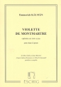 Violette de Montmartre pour chant et piano