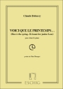 Voici Que Le Printemps... pour voix et piano