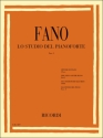 G.A. Fano Lo Studio Del Pianoforte Pianoforte