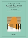 W.A. Mozart Marcia Alla Turca PIANOFORTE