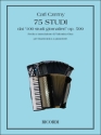 75 Studi dai '100 Studi Giornalieri op.599' per fisarmonica a pianoforte