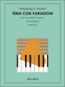 Tema con Variazioni Su 'Ah! Vous dirai-je, maman!' per pianoforte