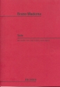 Solo per musette, oboe, oboe d'amore, corno inglese Partitur