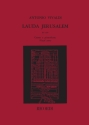 Lauda Jerusalem RV609 per soli, 2 cori a 4 voci miste, 2 orchestre d'archi e 2 organi vocal score (la/en)