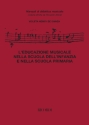 V. De Gainza L'Educazione Musicale Nella Scuola Dell'Infanzia Opera Theory