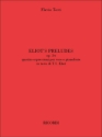 F. Testi Eliot'S Preludes Op. 34. Vocal and Piano