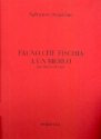 Fauno che fischia a un merlo per flauto ed arpa partitura