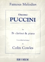 6 famous Melodies for clarinet and piano