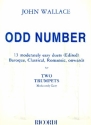 Odd Numbers for 2 trumpets score