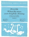 E lucevan le stelle for high voice and piano score (en/it)
