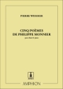 Wissmer  5 Poemes Chant-Piano Vocal and Piano