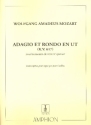 Adagio et Rondo en ut KV617 pour harmonica de verre et quatuor  corde pour orgue