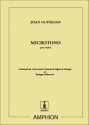 Guinjoan  Microtono Violon Seul Violin