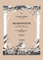 L. Boccherini 6 Quintet Op. 17 quintet