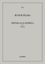 J.B. Plaza Sonata A La Antigua Guitar / Lute