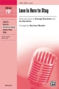 Gershwirr Meader Love Is Here to Stay SATB a cappella  Mixed voices