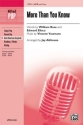 Althouse,Jay (Arranger) More Than You Know SATB  Mixed voices