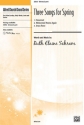 Schram,R.E 3 Songs For Spring Uni, 2 Pt  Unison, upper, equal voices