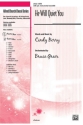 He Will Quiet You/Satb  Mixed voices