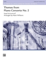 Themes from Piano Concerto no.2 for concert band score and parts