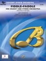 FiddleFaddle for soloist (vl, va or vc) and string orchestra score and parts