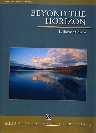 Beyond The Horizon  for concert band score and parts