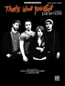 Paramore Thats What You Get (PVC)  Piano/Vocal/Guitar Singles