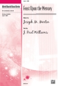 Various Feast Upon The Memory SATB  Mixed voices