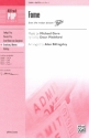 Fame for mixed chorus and piano score