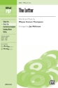Althouse, Jay (arranger) Letter, The TTB  Lower voices