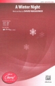 A Winter Night for mixed chorus and piano score