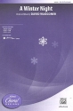 A Winter Night for women choir (SSA) and piano score