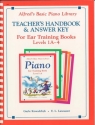 Ear Training Teacher's Handbook 1A,2,3,4  Piano teaching material