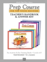 Kowalchyk & Lancaster Alfred Prep Course Teacher's Handbook  Piano teaching material