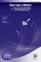How Like A Winter   for female choir (SSA) and piano score