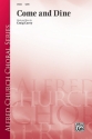 Curry, Craig Come And Dine SATB  Mixed voices