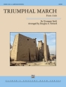 Triumphal March from 'Aida' for concert band score and parts