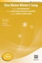 Mozart arr Lantz Eine Kleine Winters Song 2 PT  Mixed voices