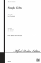 SIMPLE GIFTS/SATB-STROMMEN  Mixed voices