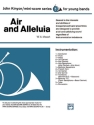 Air and Alleluia for concert concert and band