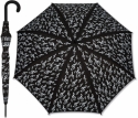 Regenschirm Violinschlüssel schwarz Durchmesser: 105cm