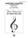 Hunting Chorus for French horn quartet score and parts