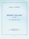 Rondeau Ballade pour flte avec accompagnement de piano