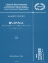 DELGIUDICE BADINAGE SAXOPHONE MIB OU SIB ET PIANO(COLLECTION ROUGERON)